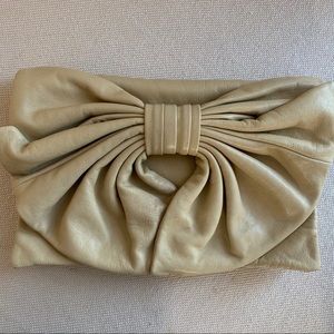 Red Valentino leather bow Cross body/Clutch Bag
